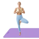 Rebel Active Yoga / Pilates Mat 200 x 115 cm, 1 cm TPE, Purple (RBA-3160-2PU)