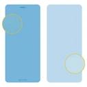 Rebel Active Yoga / Fitness Mat 200 x 115 cm, 1 cm TPE, Blue (RBA-3160-2BL)