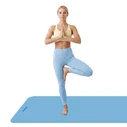Rebel Active Yoga / Fitness Mat 200 x 115 cm, 1 cm TPE, Blue (RBA-3160-2BL)