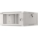 LANBERG 19" επιτοίχια θήκη RACK 4U 600mm γρήγορης τοποθέτησης γκρι (WFFA-5604-10S)