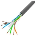 LANBERG CAT6 U/UTP Installation Cable 100m CU CPR+Fluke Grey (LCU6-11CU-0100-S)