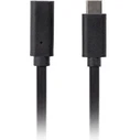 Lanberg USB 3.2 καλώδιο USB-C αρσενικό - USB-C θηλυκό 100W PD 1,5 m Μαύρο (CA-USBE-20CC-0015-BK)