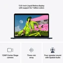 Apple MacBook Air 13.6" (M5 10‑Core / 16GB / 512GB SSD / 8‑Core GPU) Midnight με Φορτιστή 70W, International English Keyboard