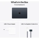 Apple MacBook Air 13.6" (M5 10‑Core / 16GB / 512GB SSD / 8‑Core GPU) Midnight με Φορτιστή 70W, International English Keyboard
