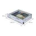 MEAN WELL LRS-100-12 Ultra Mini CCTV Power Supply 12V 8.5A 102W