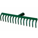 Kard 177 Soil Rake Head 12 Teeth, Metal, 30 cm (head only)