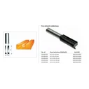 Condor Straight Router Bit for Wood 12 x 25 x 8 mm (CON-ARB-2204)