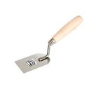 AWTools Σπάτουλα Inox 60mm με Ξύλινη Λαβή AW30248