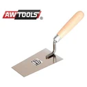 AWTools Stainless Steel Spatula 180 mm with Wooden Handle AW30254