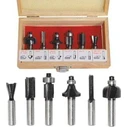 AWTools Σετ Φρέζες Καρβιδίου Στρογγυλέματος σε Ξύλο 8mm με Ρουλεμάν 6τμχ