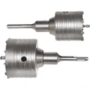 AWTools Σετ Ποτηροτρύπανα SDS+ Καρβιδίου 65 & 80mm για Μπετό (AW40516) - 2 τεμ.