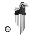 Σετ 9 Κλειδιά Torx σε Σχήμα L T10-T50 - AWTools (AW40531 / AW35006)