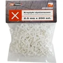 AWTools Tile Spacers / Tile Leveling Spacers 1.5 mm - 200 pcs (AW30350)