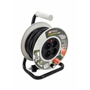 AWTools Cable Reel 1-Socket with 25m Cable 3 x 1.5mm² with Earth AW70216