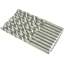 AWTools Drill Bit Set 10 pcs HSS Cylindrical Shank for Metal AW41042
