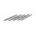 AWTools Set of 5 HSS Drill Bits for Metal with Cylindrical Shank 17 mm - AW41170