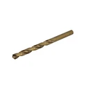 AWTools Set of 10 Cobalt Diamond Drill Bits with Cylindrical Shank for Metal AW42020