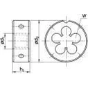 AWTools AW20206 Φιλιέρα HSS M6 x 1.0 mm
