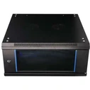Extralink EX.2893-4U 600x600 Μαύρο Επιτοίχιο Rack 19'' 4U