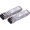 Extralink EX.8062 SFP+ Transceiver - Οπτικός μετατροπέας 10G, SMF WDM, σύνδεσμος LC, πακέτο 2 τεμ.