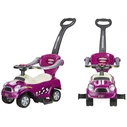 Lean Toys Αυτοκινητάκι Ride On με Χειρολαβή - Μωβ