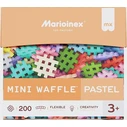 Marioinex Τουβλάκια Mini Waffle Pastel 200τμχ