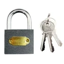 AWTools Λουκέτο πέταλο με κλειδί 50 mm – Γκρι (AW89002 / AW24002)