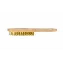 AWTools AW00166 Συρματόβουρτσα ξύλινη με γαλβανισμένο σύρμα