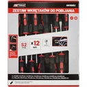 AWTools Σετ 12 Μαγνητικά Κατσαβίδια AW36952