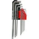 AWTools Σετ 9 Κλειδιά Allen με μπάλα AW35016