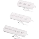 AWTools Πολύπριζο 5 Θέσεων με Καλώδιο 3m AW24611