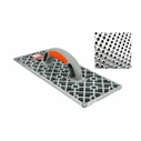 AWTools Σπάτουλα Μεταλλική 380x375 mm με Πλαστική Λαβή AW30276