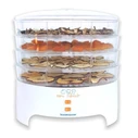 Niewiadów 970.01 PS Fruit and Vegetable Dryer, 300W, White