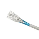 Extralink U/UTP Cat.6a (Gigabit) Καλώδιο Δικτύου Ethernet 500m Γκρι EX.16231