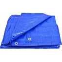 AWTools Waterproof Tarpaulin 70 g/m² 10x6 m Lightweight Blue AW68013