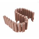 AWTools Plastic Garden Border Edging Brown 2.3 m (AW60420)