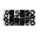 AWTools Rubber Grommets 180 pcs Mix (AW18325)