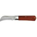 AWTools Folding Utility Knife with Wooden Handle AW29315