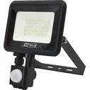 AWTools Waterproof LED Floodlight 20W Cool White 6000K with Motion Sensor IP44 AW17906