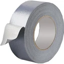 Self-adhesive Fabric Tape Silver 50m x 48mm