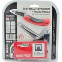 AWTools Stapler 4-14mm Black Metal + Unstapler (AW13006)