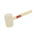 AWTools Rubber Mallet with Wooden Handle, 680 g (AW32198)