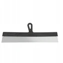 Stainless Steel Spatula 400 mm with Black Plastic Handle - AWTools