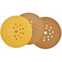 Velcro Sandpaper Discs K180 with Holes - Set of 25 (225 mm)