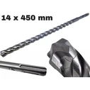 AWTools Τρυπάνι SDS Plus 14x450mm QUADRO XTREME
