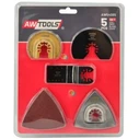 AWTools MT 5pcs Saw Blade Set for Multitool - AW54085