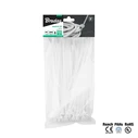 Cable Ties 2.5 x 200 mm Neutral, 100 pcs — Bradas (TS1125200N)