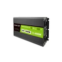 Green Cell KFZ Power Inverter 24V to 230V 3000W (continuous) / 6000W (peak) with LCD display