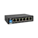 BCS BCS-B-SP0402 Unmanaged L2 PoE+ 6-Port Ethernet Switch