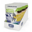 Animal Island Wet Cat Food Pouches with Turkey, Tuna and Chicken 12x85g